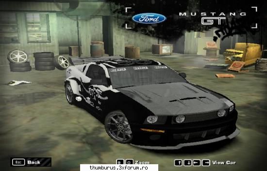 n.f.s. most wanted mustang