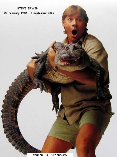 A murit Crocodile hunter - Lowrid3r - Evenimentul zilei