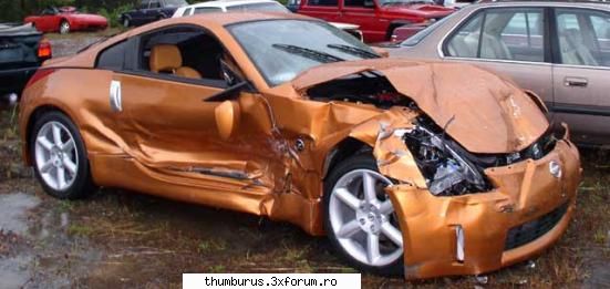 sa punem pe aici poze cu masini care au fost victime ale unor accidente neplacuta .. am cateva in
