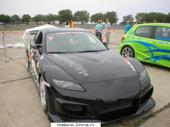 Masini tunate - Un RX-8 ... asta a fost pe la Kogalniceanu - Masini