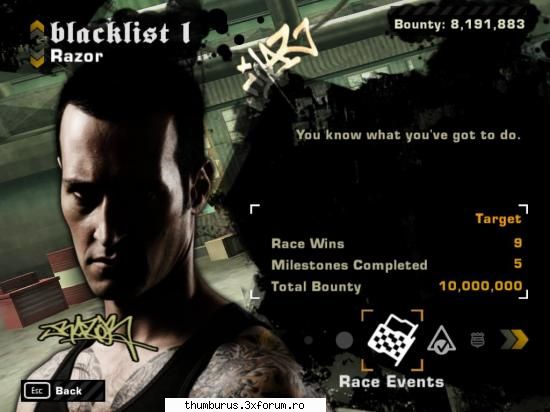 N.F.S. - Most Wanted - Mie unu mi se pare ok jocu. Il am inca de pe 16 - P.C.