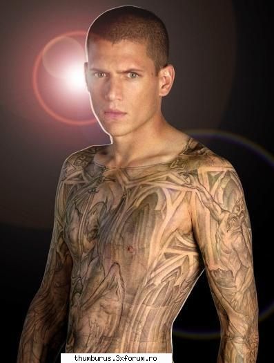 there's the tattoo prison break