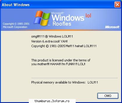 Spune o data cu mine:LOL - Si Windowsul face figuri de cand cu "LOL" - Poze