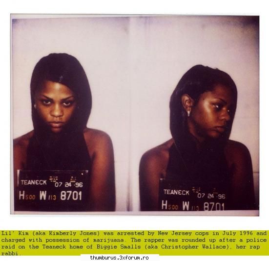 lil kim ! mug shots !