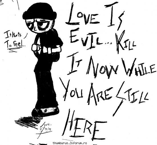 ...::my dark one::... - yep..love is evil - Galerie Foto